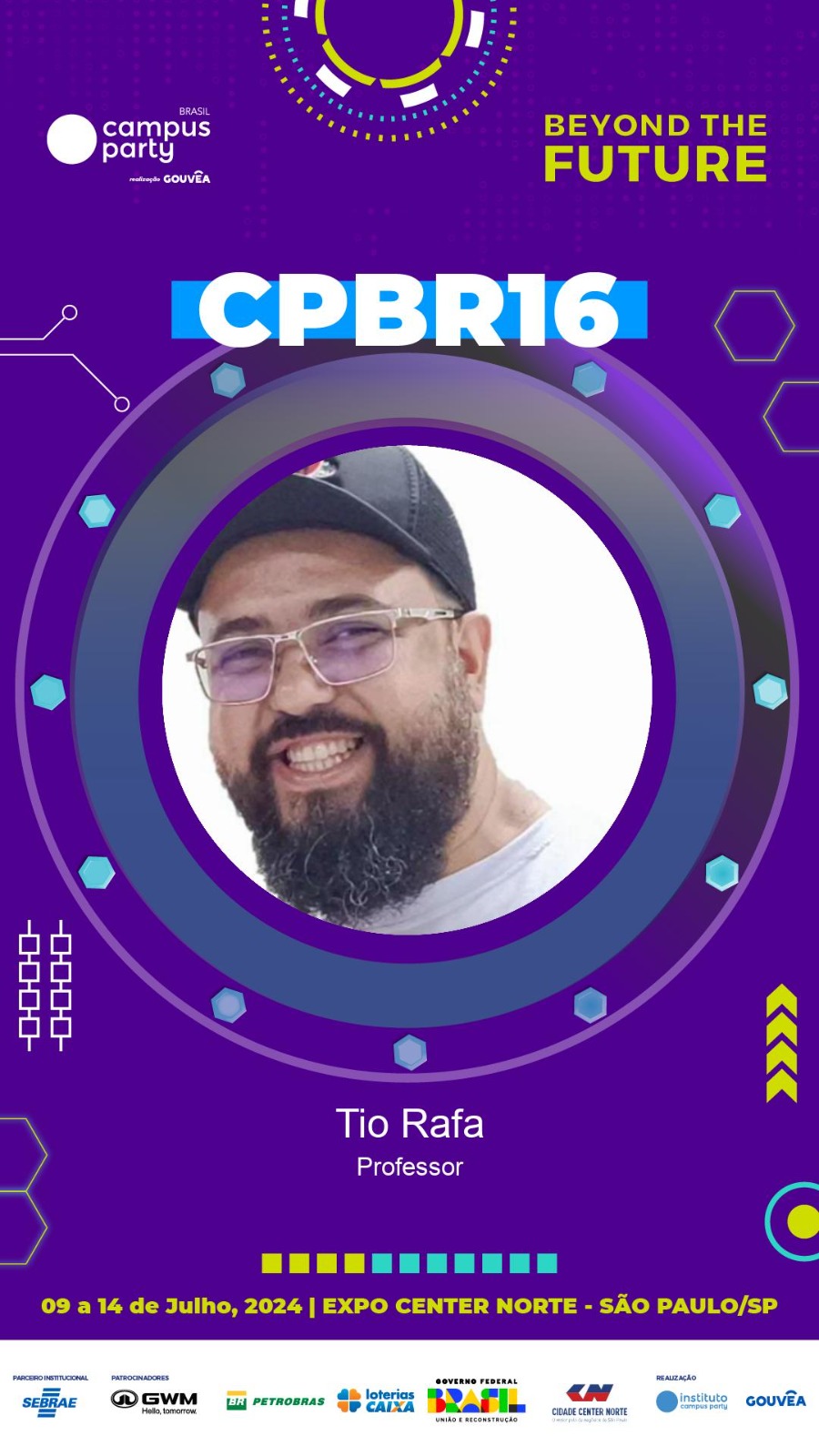 Campus Party com Tio Rafa