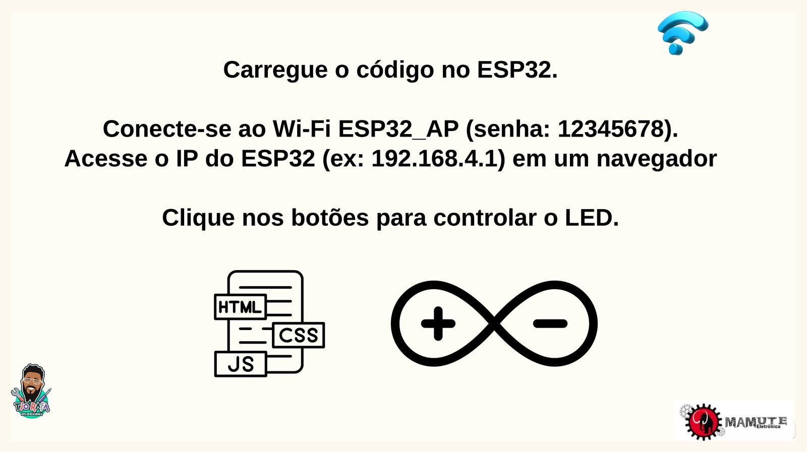 Instruções finais para usar o servidor web estilizado