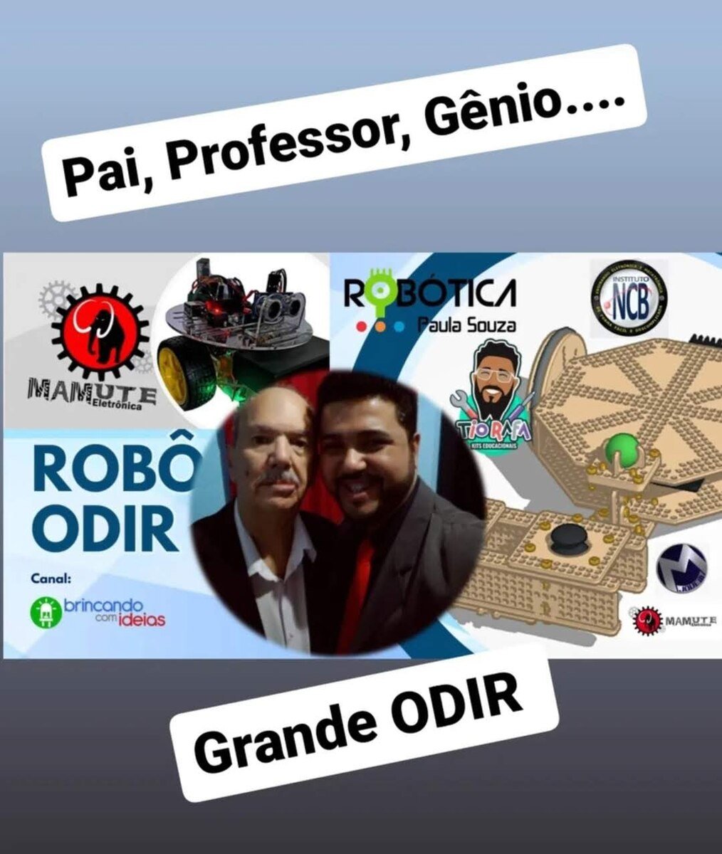 Homenagem: Pai, Professor, Gênio, Odir e Tio Rafa juntos