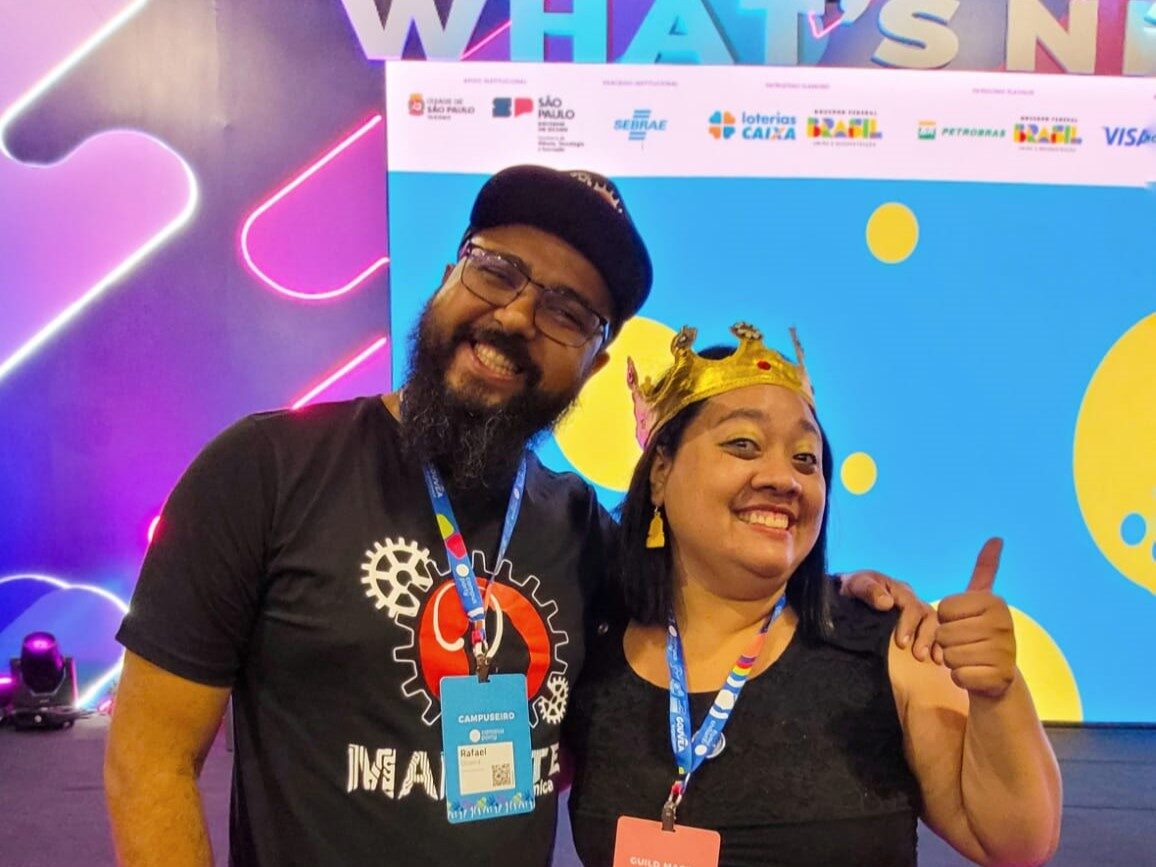 Tio Rafa e Gedeane na Campus Party 15 - 2023